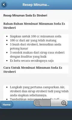 Play Buku Resep Kumpulan Minuman Yang Segar