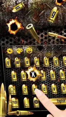 Play Bullet Shots keyboard Theme