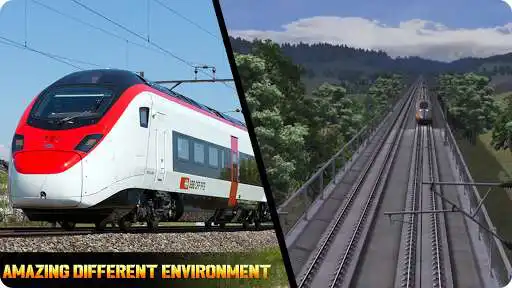 Play Bullet train simulator: train driving simulator as an online game Bullet train simulator: train driving simulator with UptoPlay