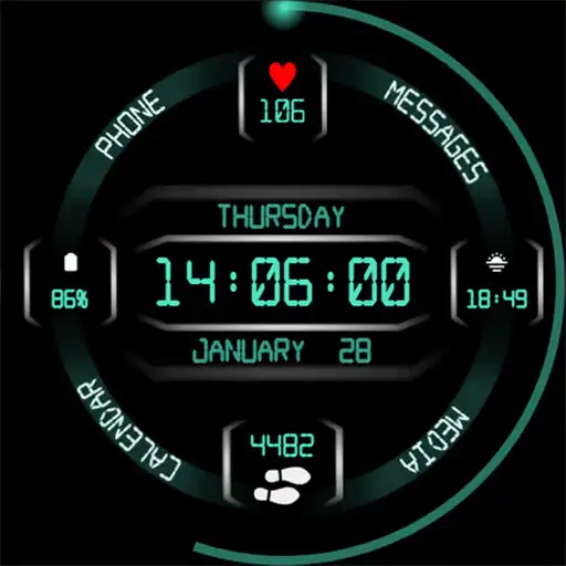 Play Bullseye Watch Face TI102 APK