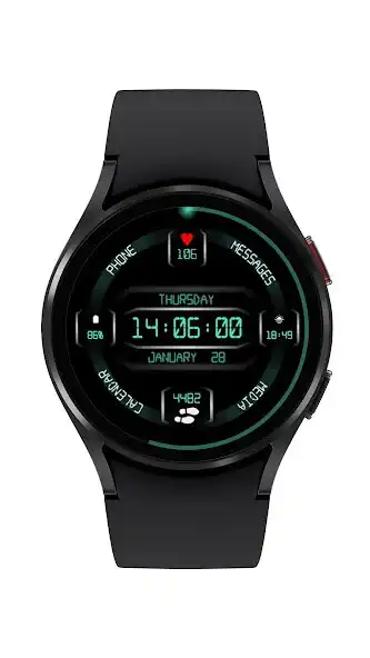 Play Bullseye Watch Face TI102  and enjoy Bullseye Watch Face TI102 with UptoPlay