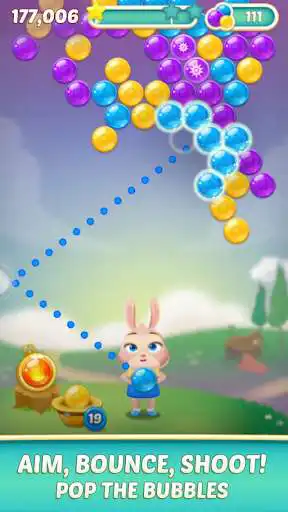 Play Bunny Pop 2: Beat the Wolf  and enjoy Bunny Pop 2: Beat the Wolf with UptoPlay