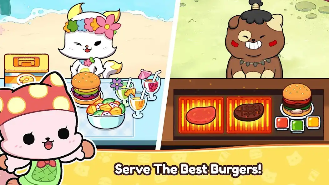 Play Burger Cats as an online game Burger Cats with UptoPlay