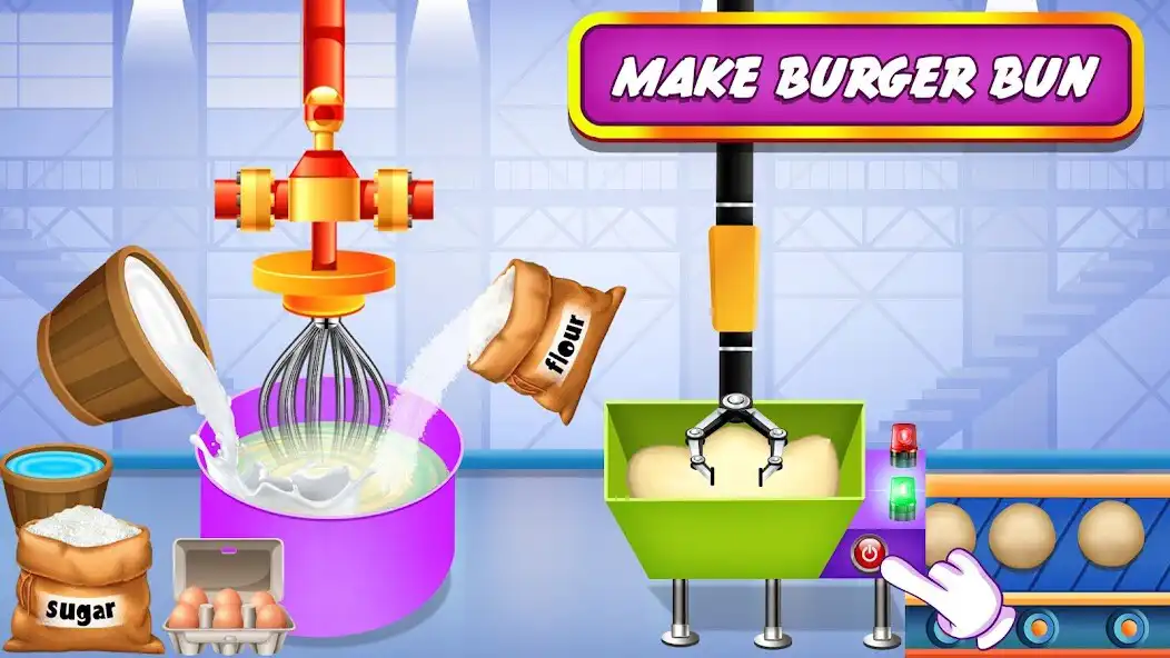 Play Burger Shop Food Cooking Games as an online game Burger Shop Food Cooking Games with UptoPlay