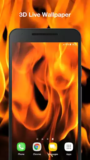 Play Burning Live Wallpaper