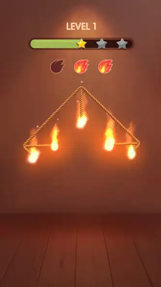 Play Burn Rope as an online game Burn Rope with UptoPlay