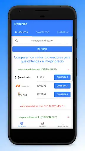 Play Buscador dominios libres y Hosting Web  and enjoy Buscador dominios libres y Hosting Web with UptoPlay