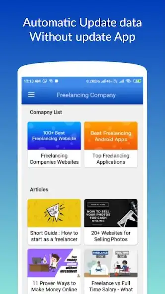 Play Business Ideas-Freelancing App as an online game Business Ideas-Freelancing App with UptoPlay