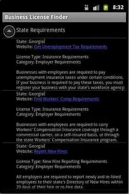Play Business License Finder