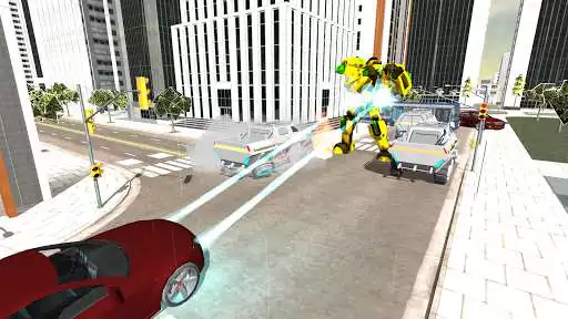 Play Bus Robot Online - Robot Car Transform Wars as an online game Bus Robot Online - Robot Car Transform Wars with UptoPlay