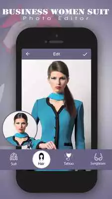 Play Bussiness Women Suit Photo Editor