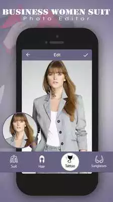 Play Bussiness Women Suit Photo Editor