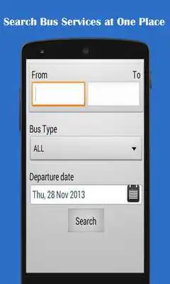 Play Bus Ticket Booking App