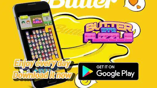 Play Butter BTS Puzzle as an online game Butter BTS Puzzle with UptoPlay