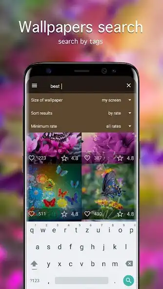 Play Butterfly Wallpapers PRO as an online game Butterfly Wallpapers PRO with UptoPlay