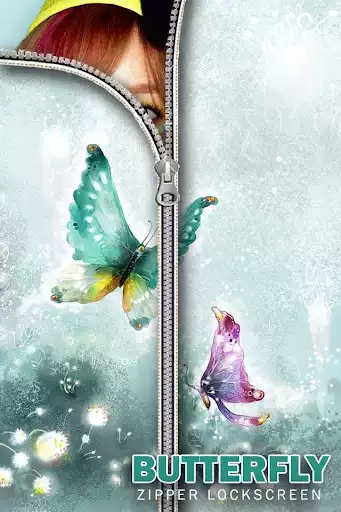 Play Butterfly Zipper Lock screen  and enjoy Butterfly Zipper Lock screen with UptoPlay