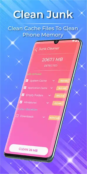 Play Cache Cleaner  Speed Booster - Junk Removal as an online game Cache Cleaner  Speed Booster - Junk Removal with UptoPlay