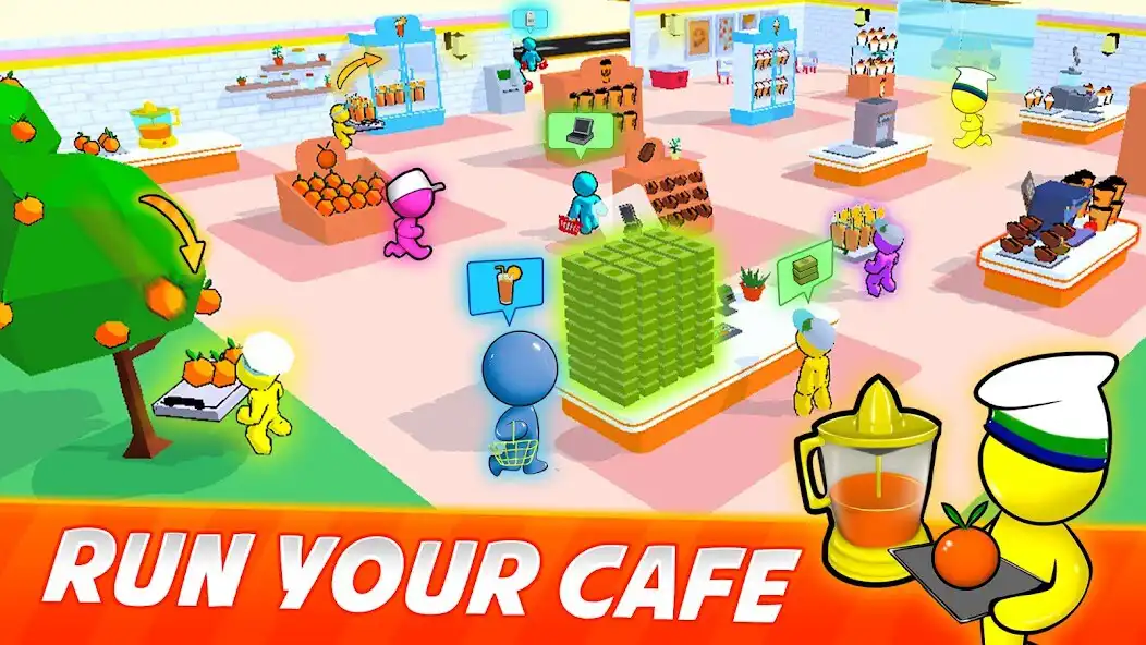 Play Caferium: Cafe Tycoon Game as an online game Caferium: Cafe Tycoon Game with UptoPlay