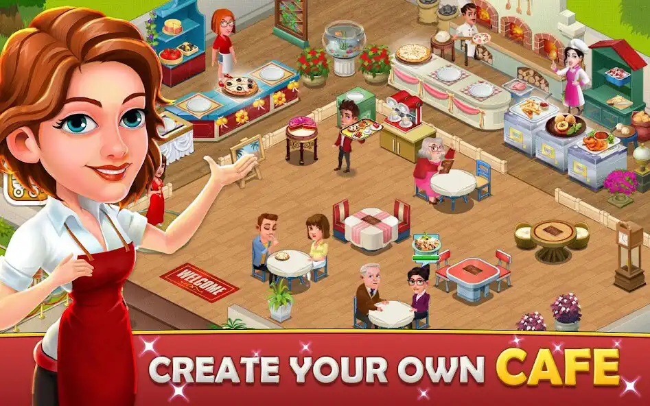 Play Cafe Tycoon – Cooking  Fun  and enjoy Cafe Tycoon – Cooking  Fun with UptoPlay