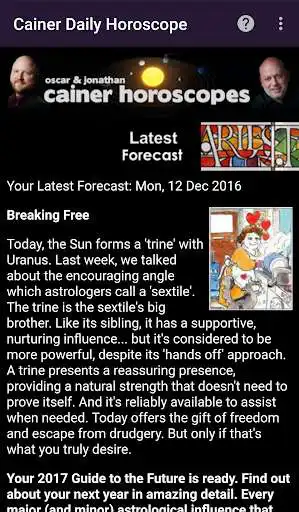 Play Cainer Daily Horoscopes  and enjoy Cainer Daily Horoscopes with UptoPlay