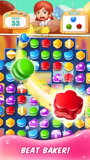 Play Cake Match 3 Mania as an online game Cake Match 3 Mania with UptoPlay