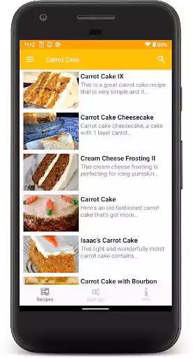 Play Cake Recipes - Daily menu  and enjoy Cake Recipes - Daily menu with UptoPlay