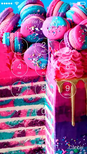 Play Cake Unicorn Sweet Wallpaper Screen Lock as an online game Cake Unicorn Sweet Wallpaper Screen Lock with UptoPlay