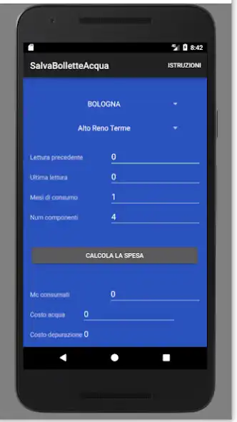 Play Calcola Bolletta Acqua vers 2.0  and enjoy Calcola Bolletta Acqua vers 2.0 with UptoPlay