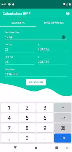 Play Calculadora Factura IVA IRPF  and enjoy Calculadora Factura IVA IRPF with UptoPlay