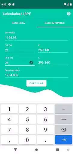 Play Calculadora Factura IVA IRPF as an online game Calculadora Factura IVA IRPF with UptoPlay