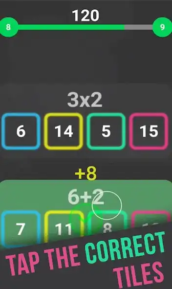 Play Calculate Tiles - Brain Teaser  and enjoy Calculate Tiles - Brain Teaser with UptoPlay