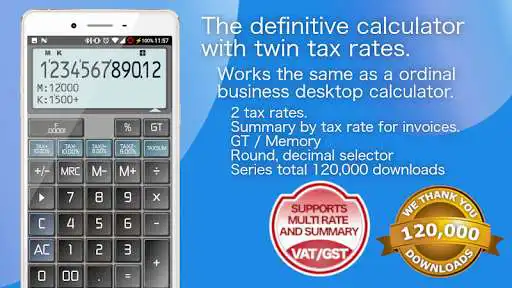 Play Calculator - Dual tax calculator  and enjoy Calculator - Dual tax calculator with UptoPlay