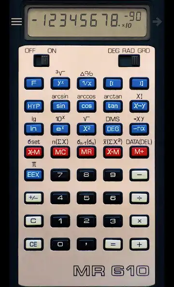 Play Calculator MR 610 as an online game Calculator MR 610 with UptoPlay