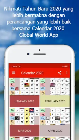 Play Calendar 2020 Malaysia  and enjoy Calendar 2020 Malaysia with UptoPlay