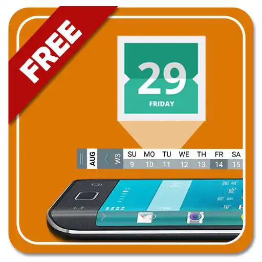 Free play online Calendar For Note Edge FREE  APK