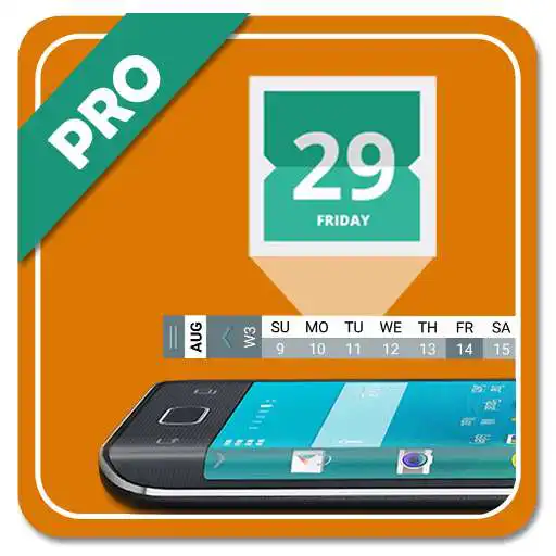 Free play online Calendar For Note Edge PRO  APK