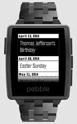 Play Calendar for Pebble