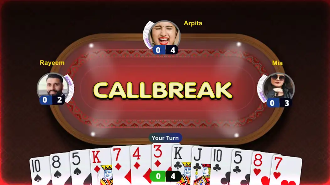 Play Callbreak, Rummy  9 Card Game as an online game Callbreak, Rummy  9 Card Game with UptoPlay