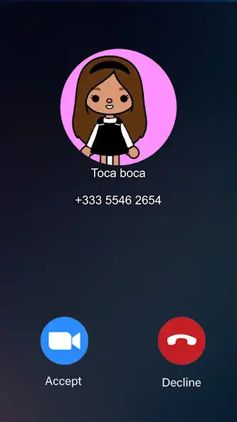 Play CallChat From Toca Boca Prank  and enjoy CallChat From Toca Boca Prank with UptoPlay