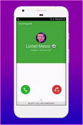 Play Call From Lionel Messi - Fake Call