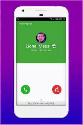 Play Call From Lionel Messi - Fake Call