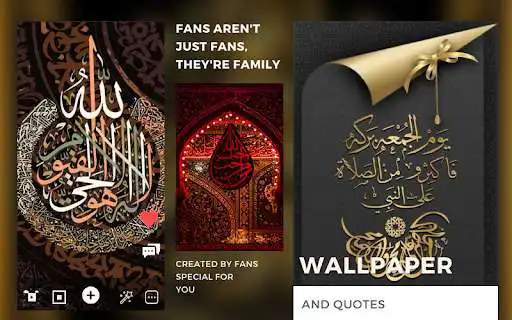 Play Calligraphy Design and Islamic Quotes as an online game Calligraphy Design and Islamic Quotes with UptoPlay