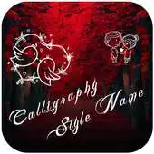 Free play online Calligraphy Name - Stylish Name Art APK