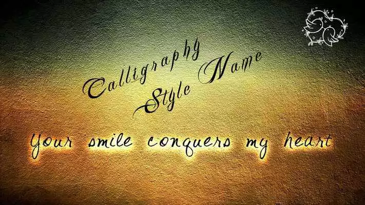 Play Calligraphy Name - Stylish Name Art