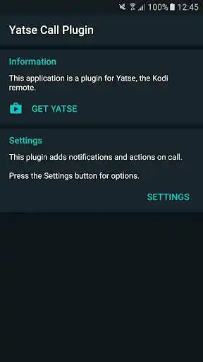 Play Call plugin for Yatse  and enjoy Call plugin for Yatse with UptoPlay