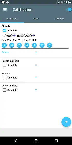 Play Calls blocker with week days scheduler  and enjoy Calls blocker with week days scheduler with UptoPlay