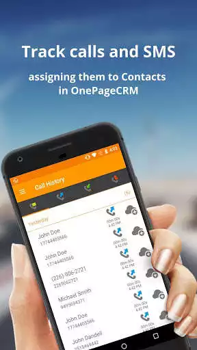 Play Call Tracker for OnePageCRM