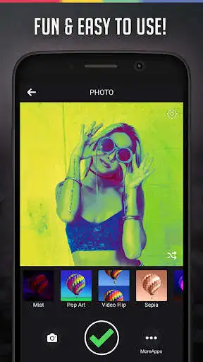 Play Camera Effects & Photo Editor as an online game Camera Effects & Photo Editor with UptoPlay