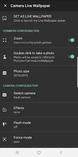 Play Camera Live Wallpaper  and enjoy Camera Live Wallpaper with UptoPlay