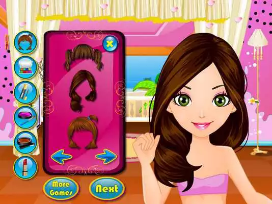 Play camouflage makeup girls games